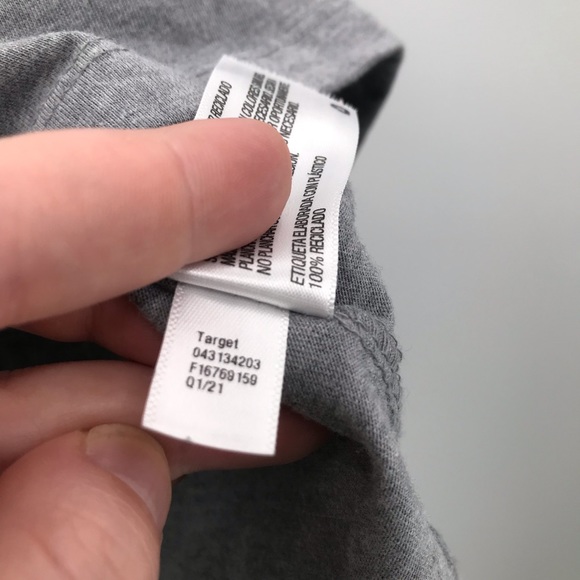 Goodfellow & co standard men's gray short sleeved shirt - Picture 6 of 10